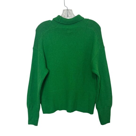 A New Day Turtleneck Sweater Womens XS Green New Pullover Cozy Casual Chic - Picture 2 of 8